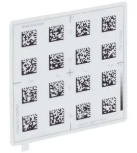 Data matrix target label for Dexion MDS ASRS barcode positioning sensors.